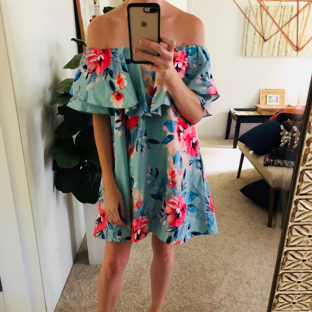 Adrienne Floral Boutique Dress